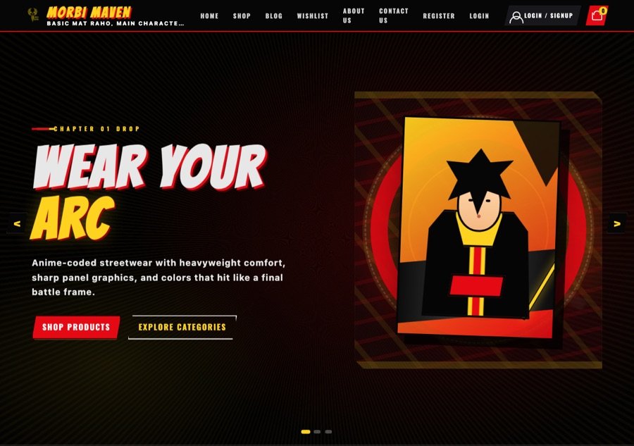 Morbi Maven website